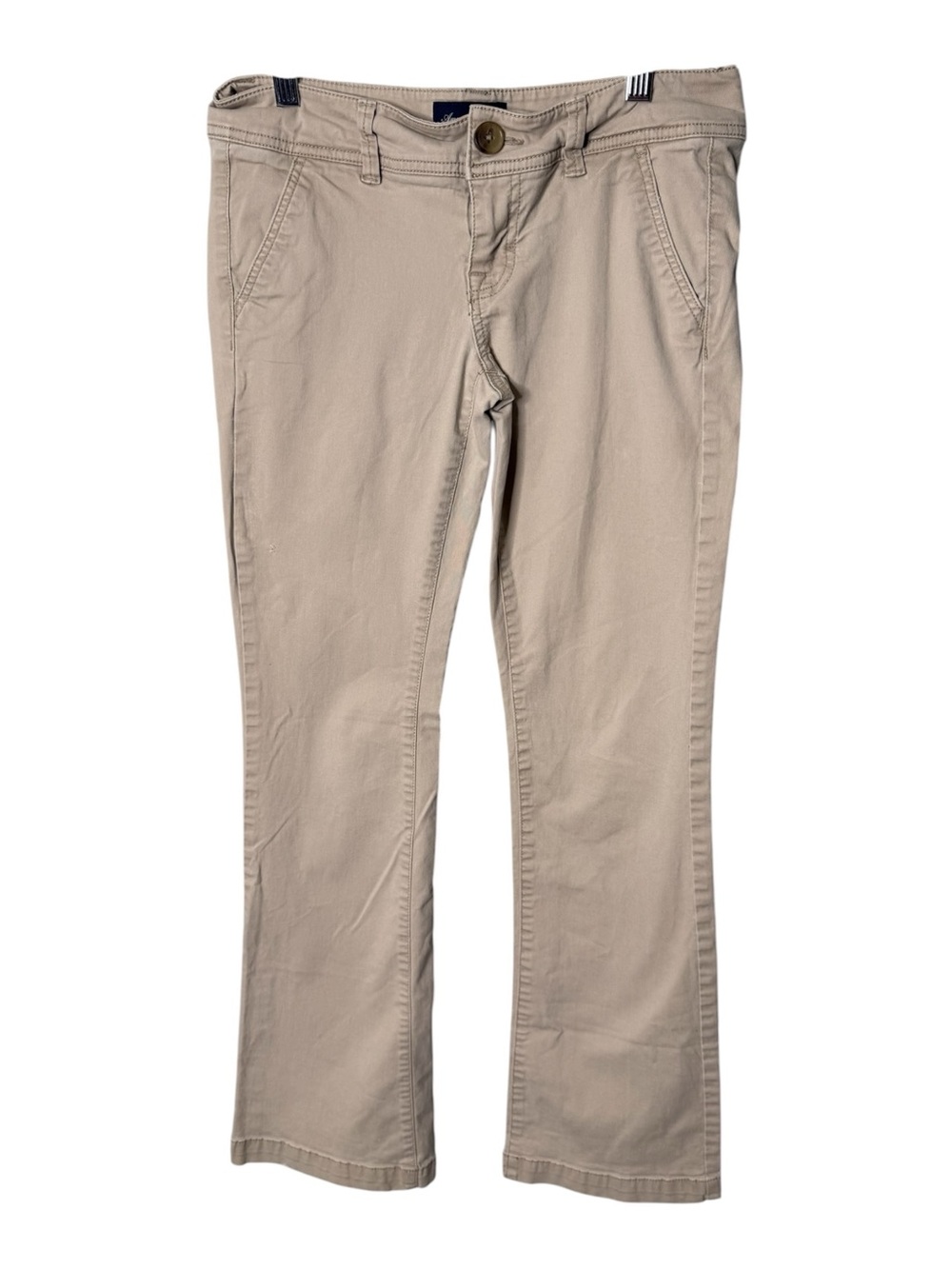 American Eagle Tan Size 0 Regular Bootcut Pants